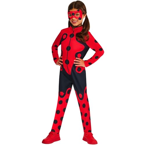 rubie-s-deluxe-miraculous-ladybug-kost-m-kinder-9-10-j-rot image 7