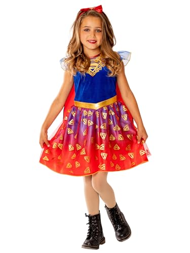 rubie-s-deluxe-supergirl-kinderkost-m-9-10-jahre-mit-cape image 6