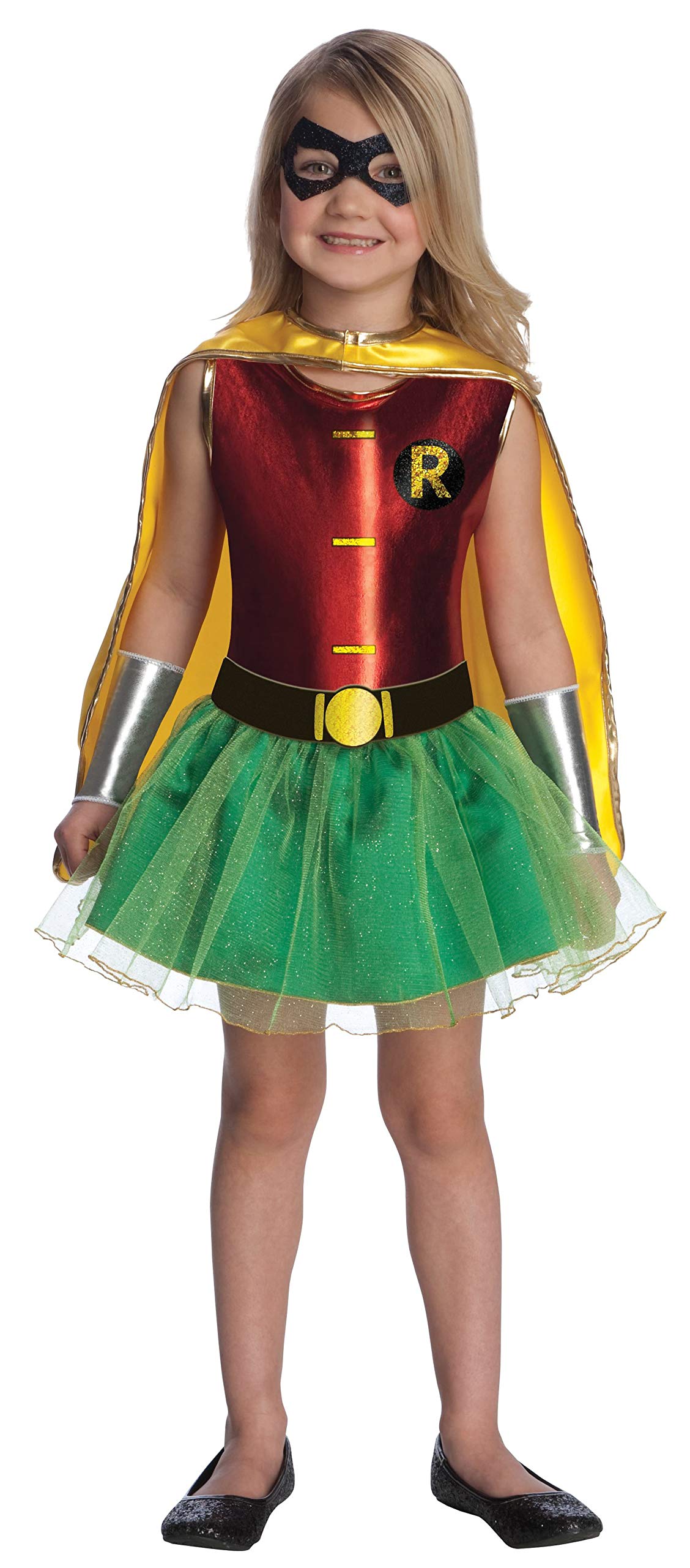 rubie-s-deluxe-robin-batman-kost-m-m-dchen-5-7-jahre image 1