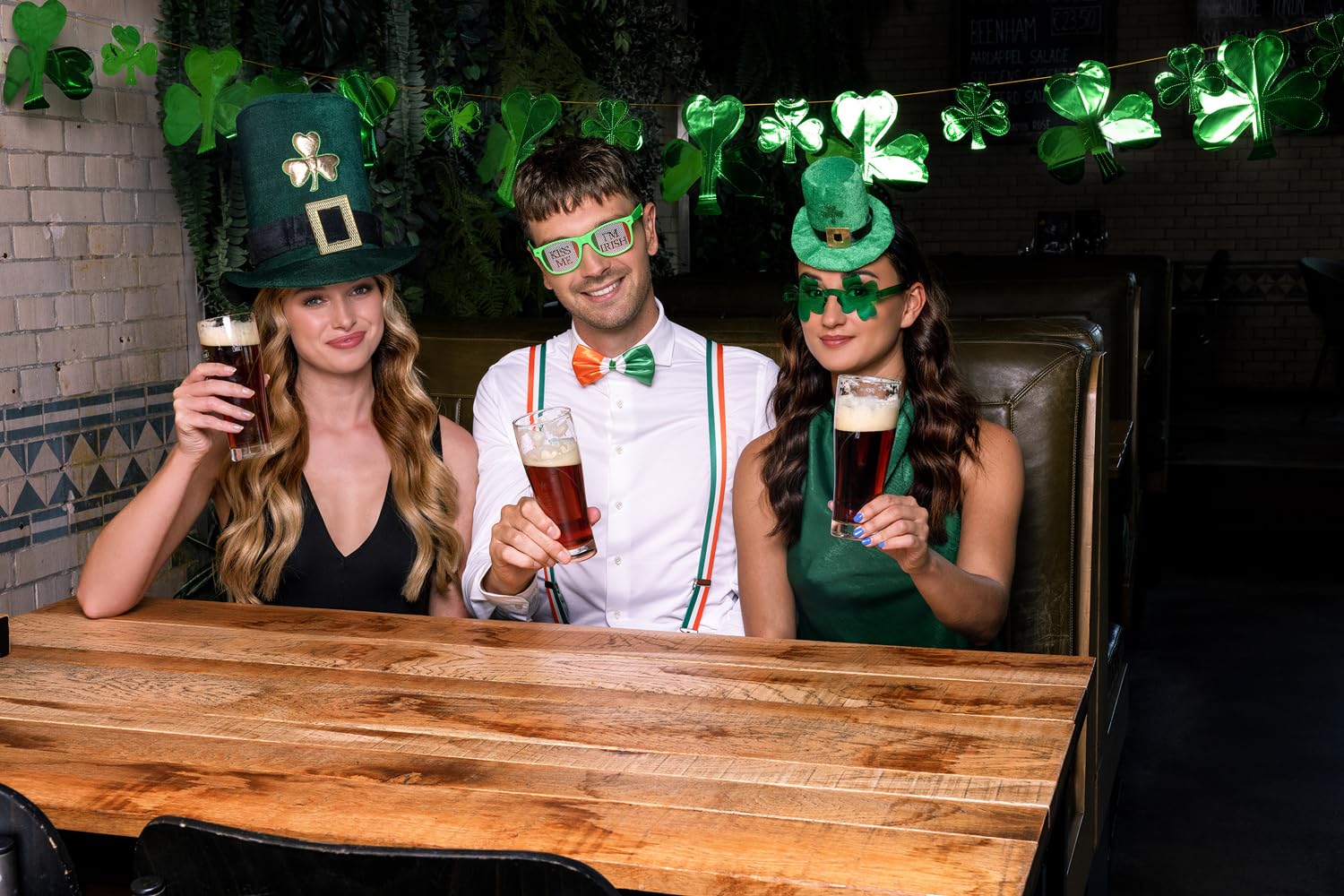 boland-st-patrick-s-day-hut-gr-n-mit-kleeblatt image 4
