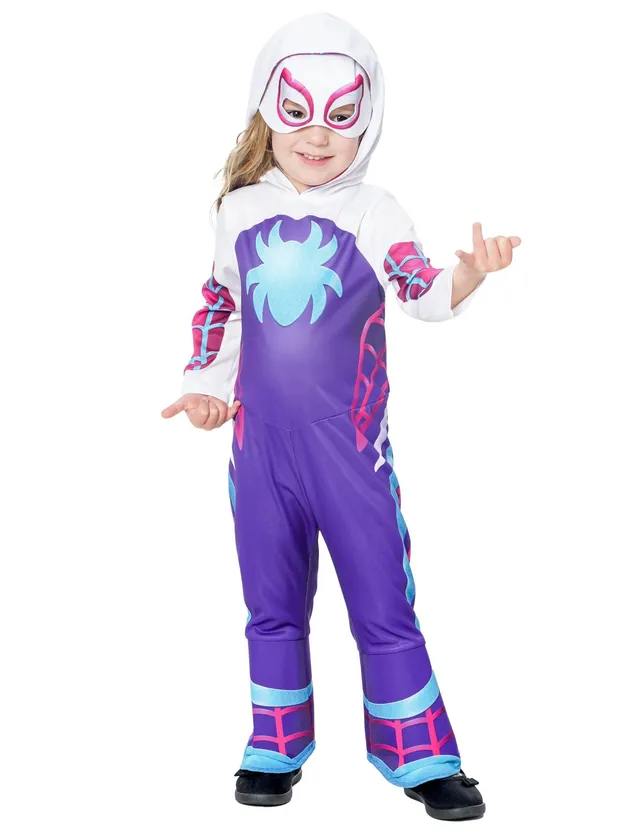 rubie-s-deluxe-ghost-spider-kost-m-kinder-92-104-mit-maske image 1