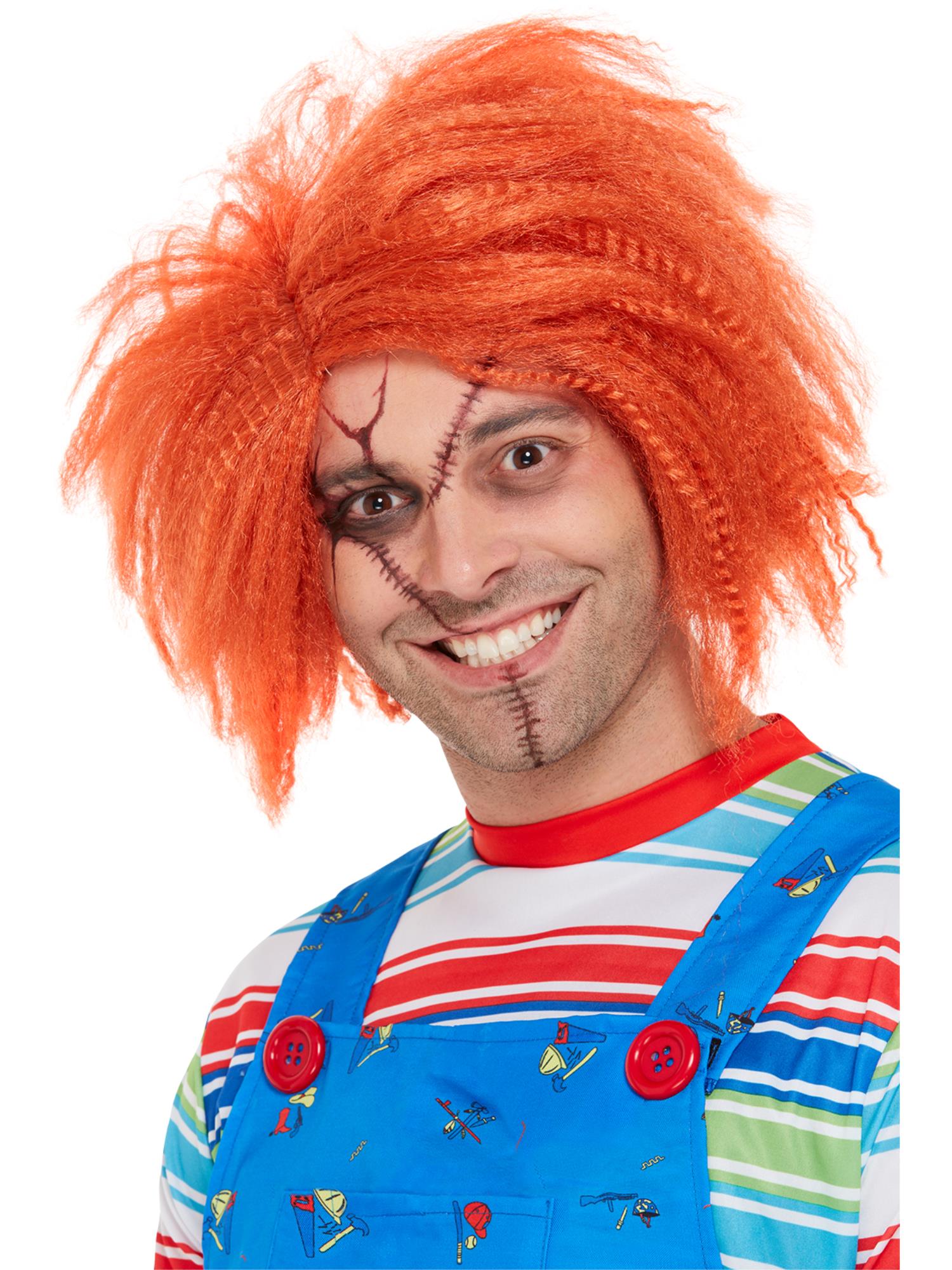 smiffys-fever-chucky-wig-per-cke-orange-einheitsgr-e image 3