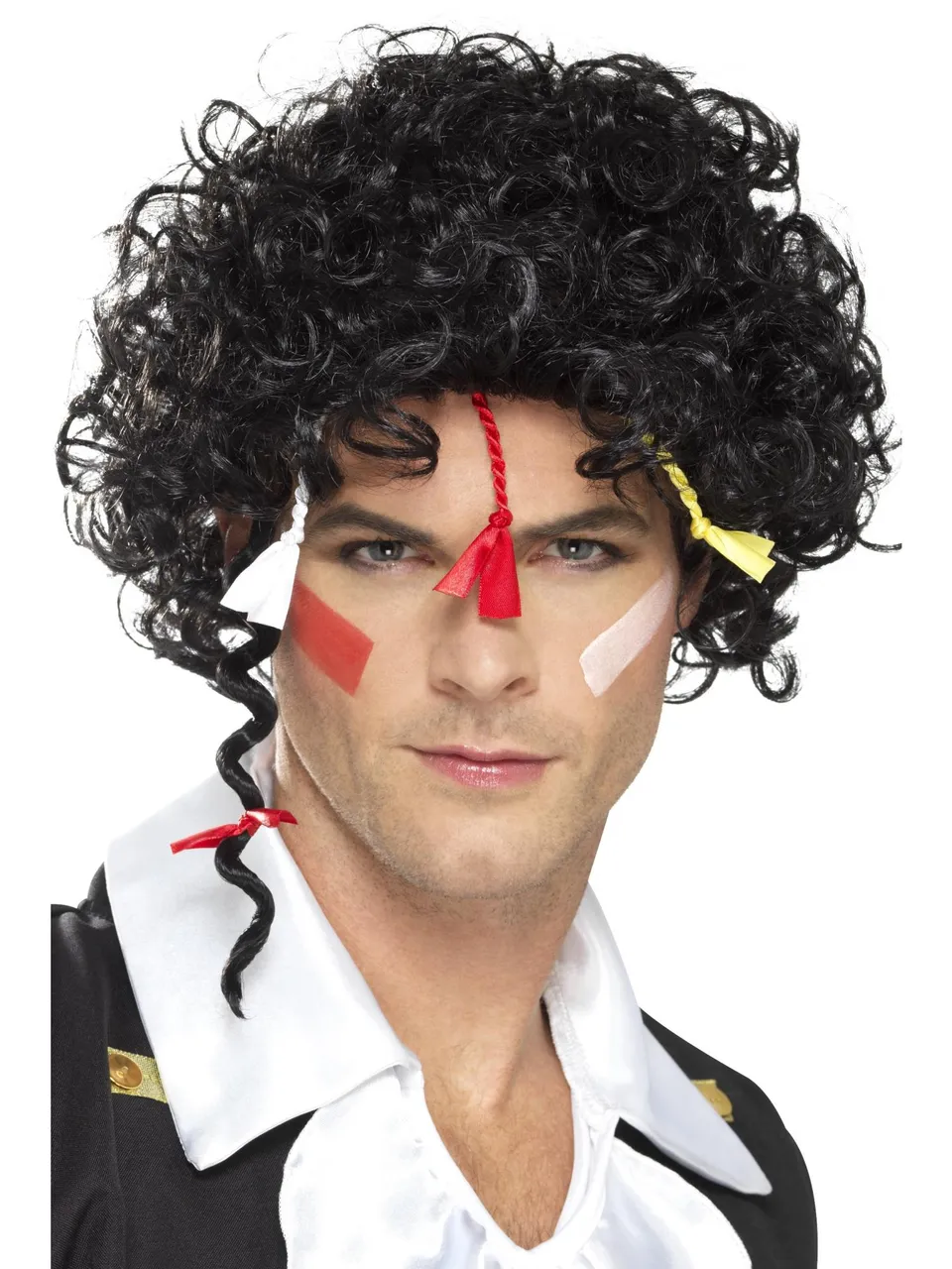 smiffys-fever-80s-new-romantic-per-cke-schwarz-locken image 1