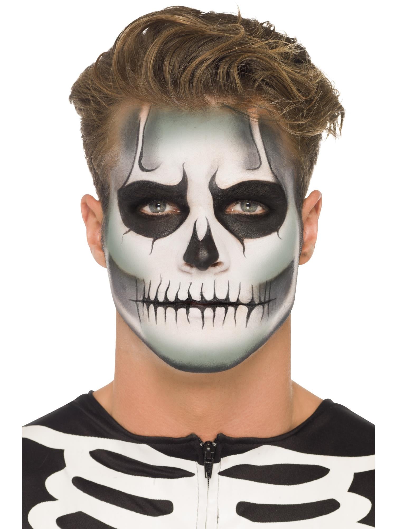 smiffys-fever-skeleton-schminkset-glow-in-the-dark image 1