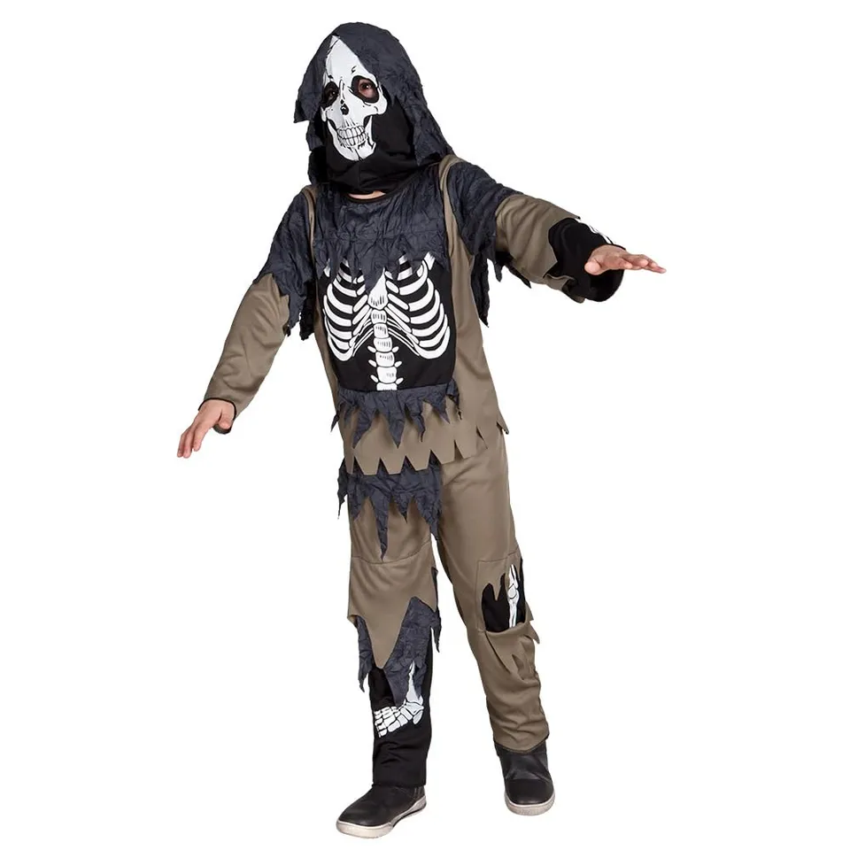 boland-halloween-zombie-skeleton-kinderkost-m-4-6-jahre image 1