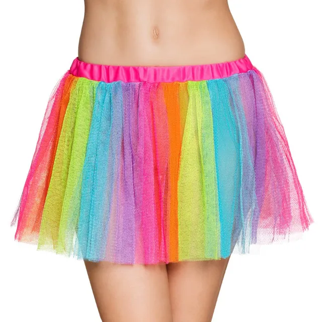 boland-tutu-regenbogen-rock-30-cm-mit-gummizug image 1