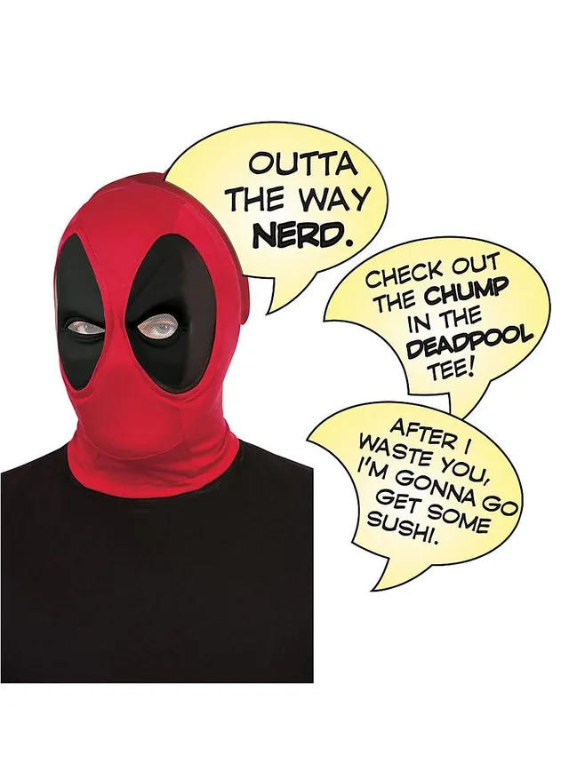 rubie-s-deluxe-marvel-deadpool-maske-sprechblasen-set-zubeh-r image 1