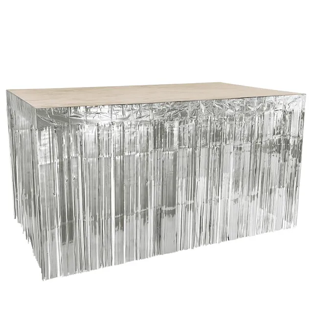 boland-tischvorhang-glitzer-tischdeko-300x74-cm-silber image 1