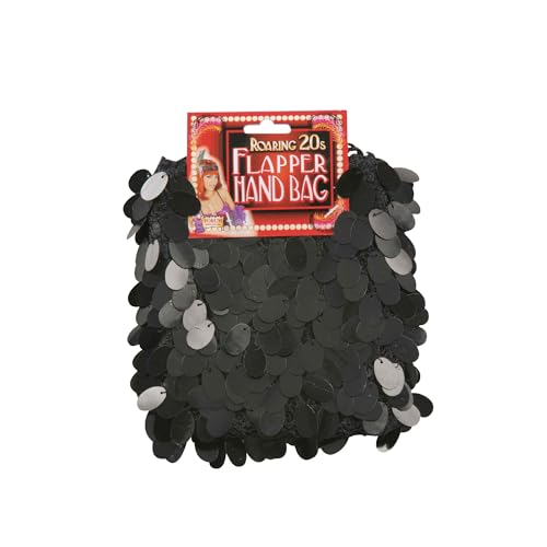 rubie-s-deluxe-60217-1920er-flapper-tasche-schwarz-damen image 7