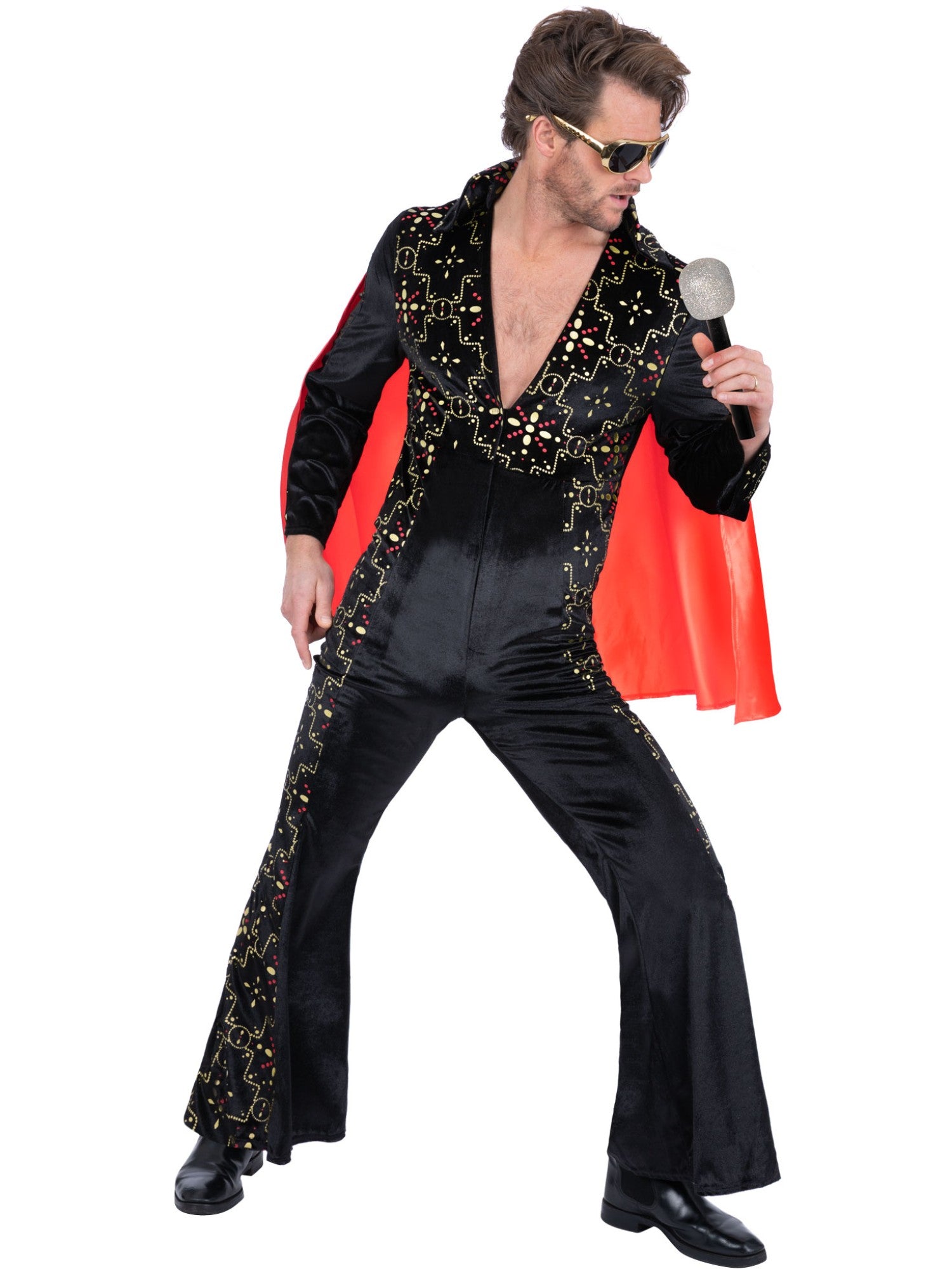 smiffys-fever-elvis-herrenkost-m-schwarz-gr-m image 4
