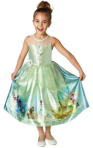 rubie-s-deluxe-tiana-kost-m-kinder-prinzessin-gr-n image 4