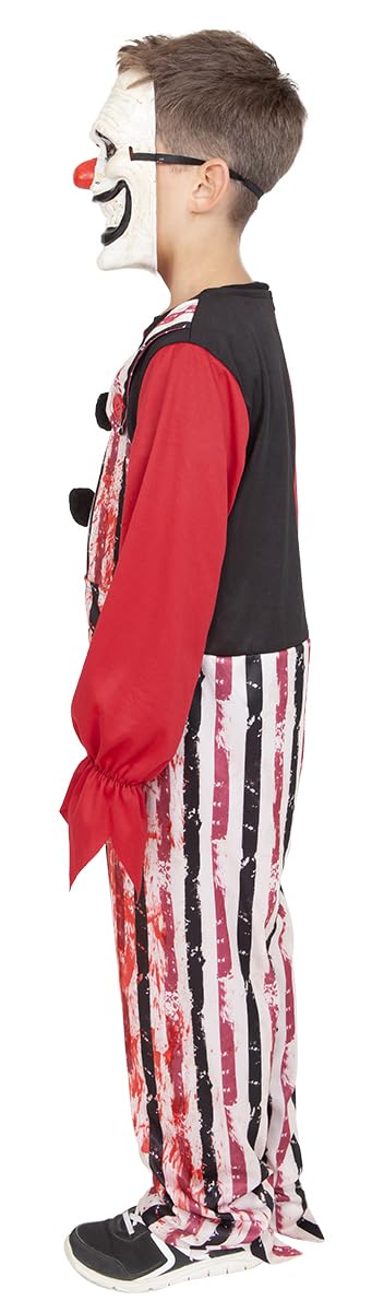 rubie-s-deluxe-clown-kost-m-kinder-halloween-9-10-jahre image 2