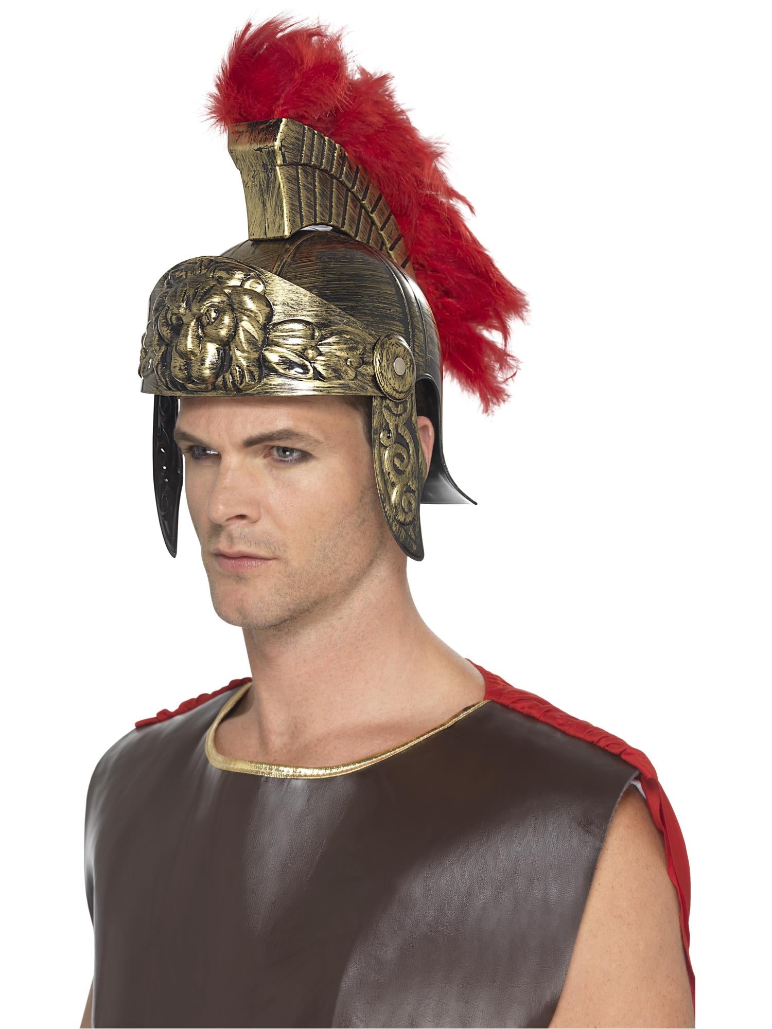 smiffys-fever-r-mer-spartaner-helm-gold-mit-federbusch image 1