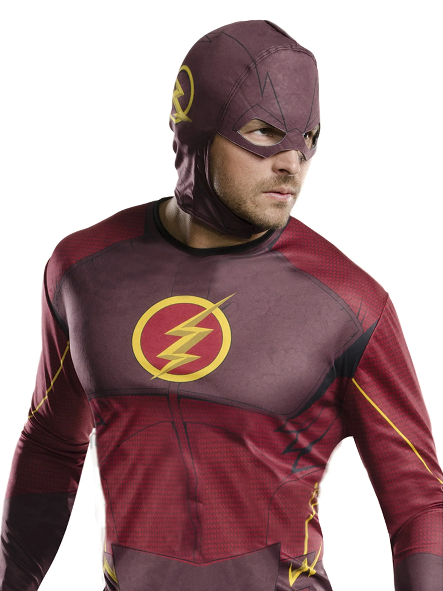 rubies-the-flash-serie-klassikkost-m-erwachsene-rot-mit-kapuze image 3