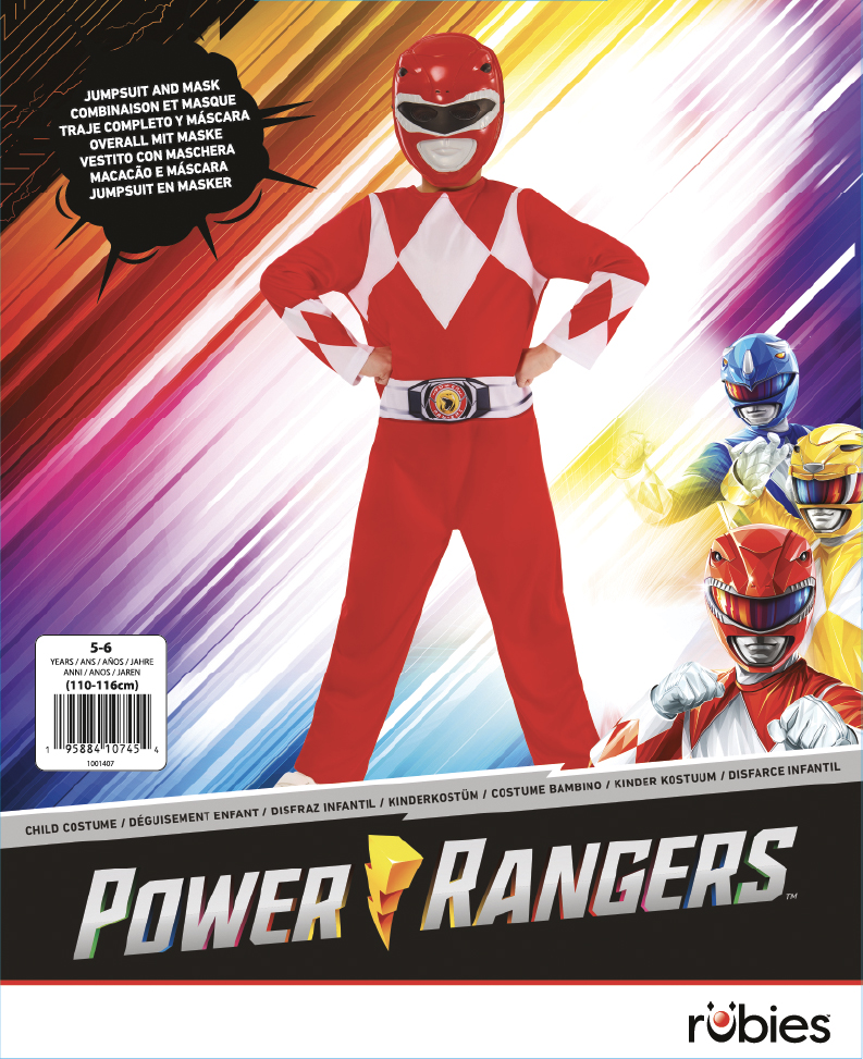 rubies-power-ranger-kost-m-rot-einsteiger-overall image 2
