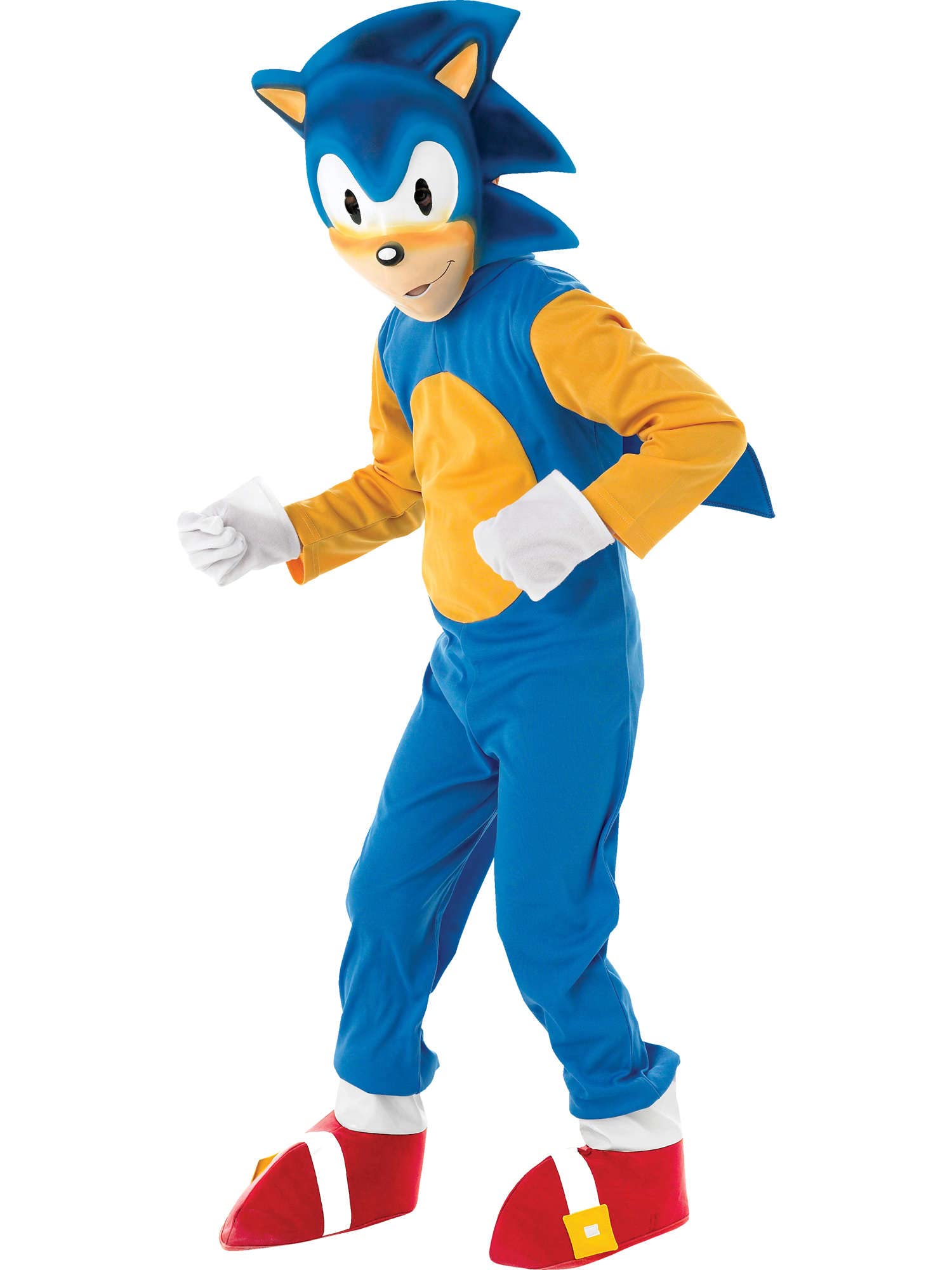 rubie-s-sonic-deluxe-kinderkost-m-overall-gr-s-3-4-jahre-mit-maske image 1