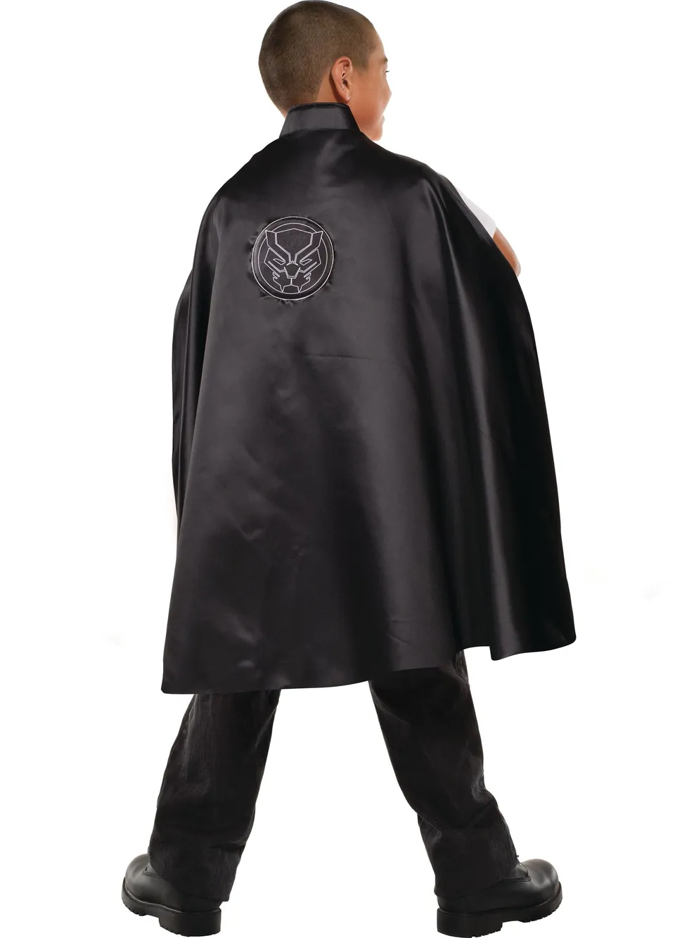 rubies-black-panther-cape-kost-m-schwarz-satin image 1