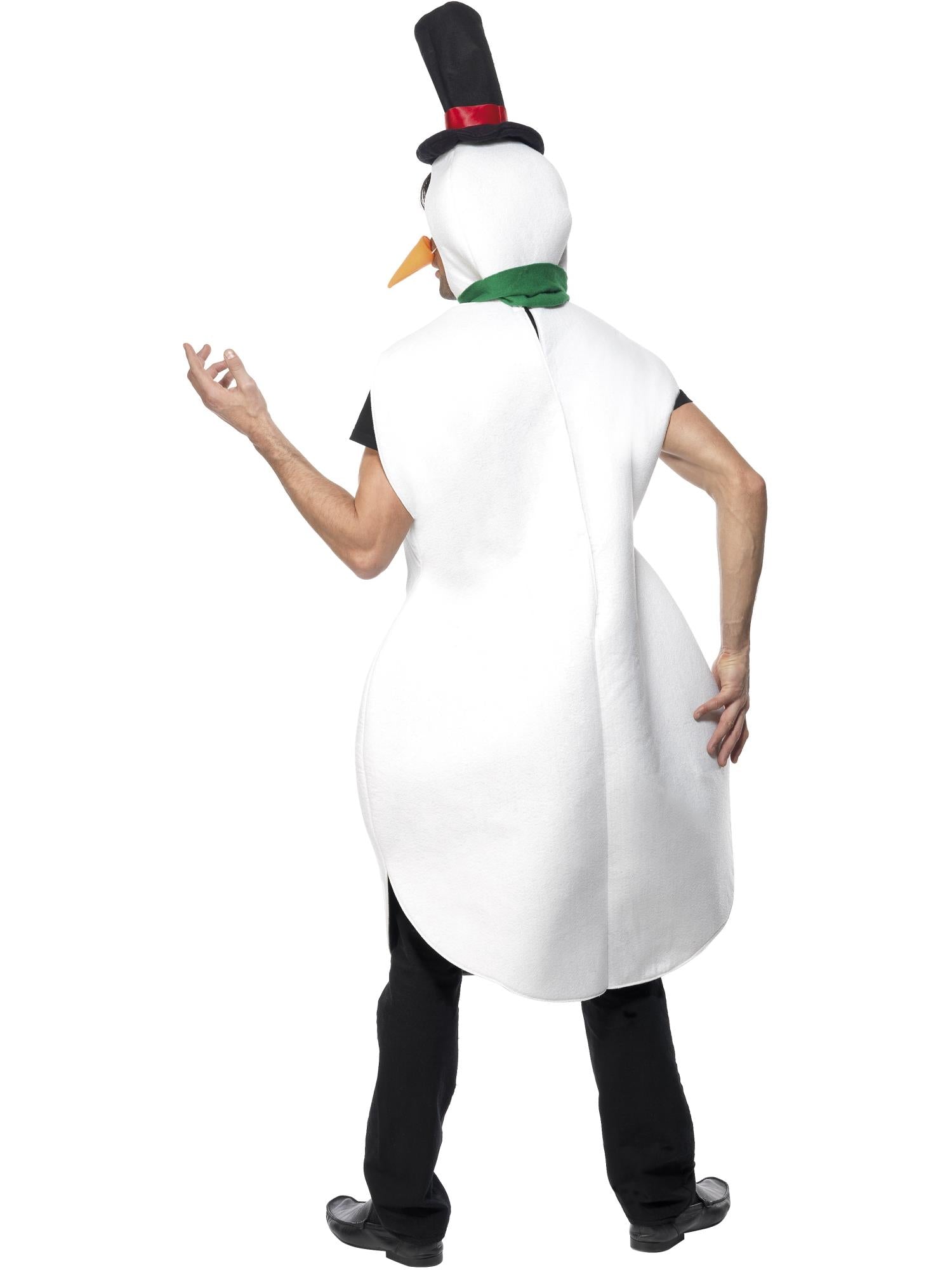 smiffys-fever-schneemann-kost-m-wei-unisex-mit-schal-und-nase image 2