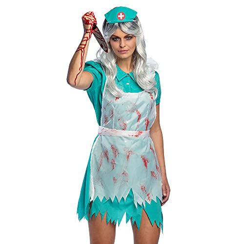 boland-bloody-nurse-kost-m-damen-36-38-mit-sch-rze-blutig image 6