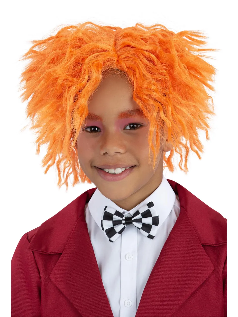 smiffys-fever-kids-mad-hatter-per-cke-orange-lockig-kinder image 1