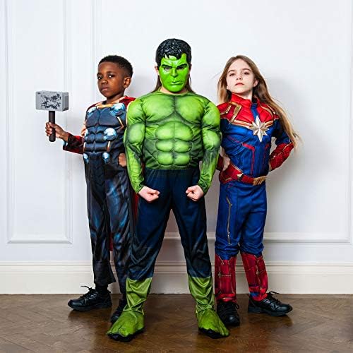 rubie-s-deluxe-thor-kinderkost-m-3-4-jahre-mit-hammer image 8