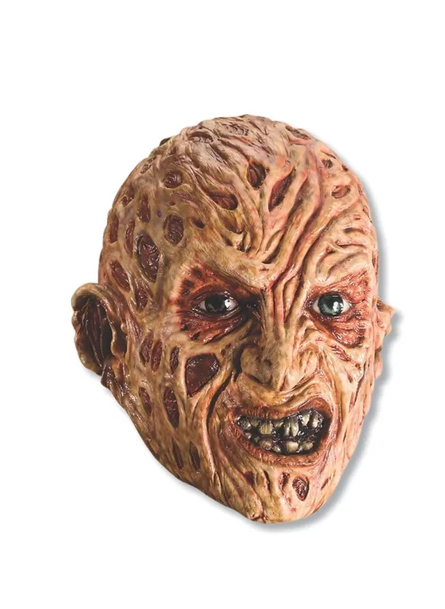 rubie-s-deluxe-freddy-3-4-vinyl-maske-horror image 1