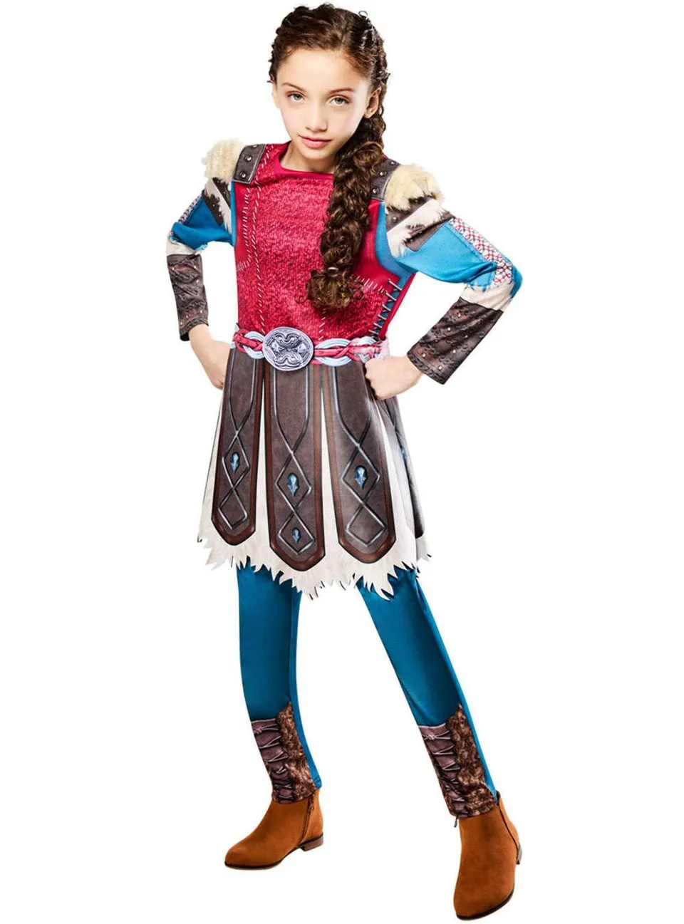 rubie-s-deluxe-astrid-battlesuit-kost-m-kinder-5-6-j image 1