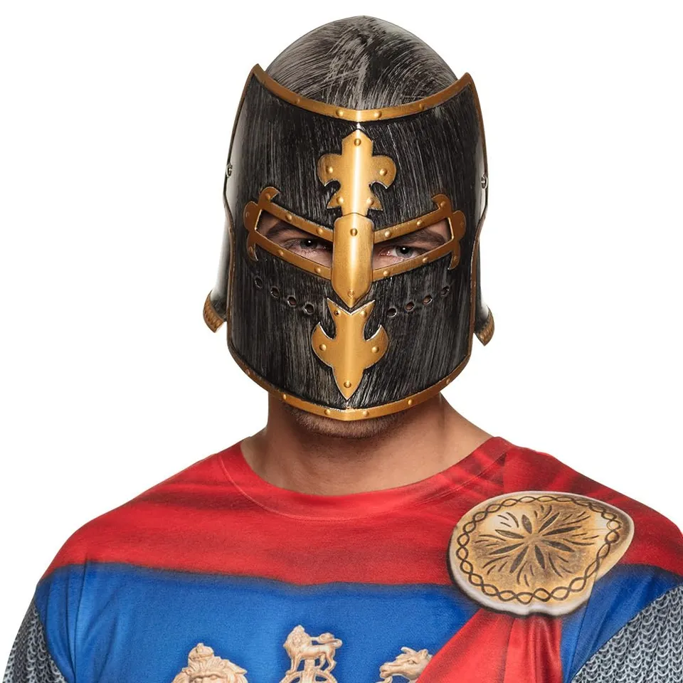 boland-headwear-kreuzritter-helm-44043-ritterhelm-grau image 1