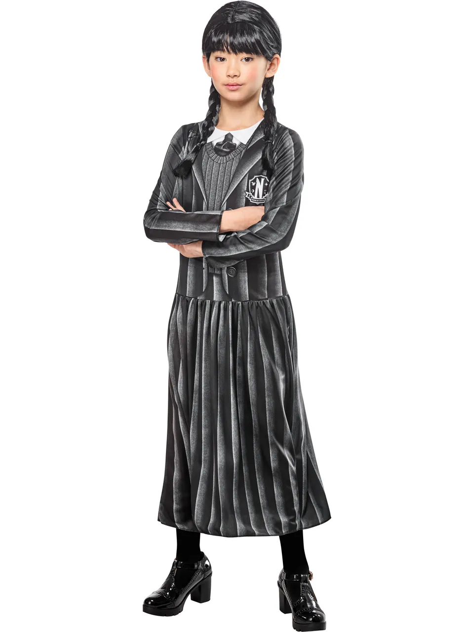 rubies-wednesday-uniform-kost-m-kinder-kleid-schwarz image 1
