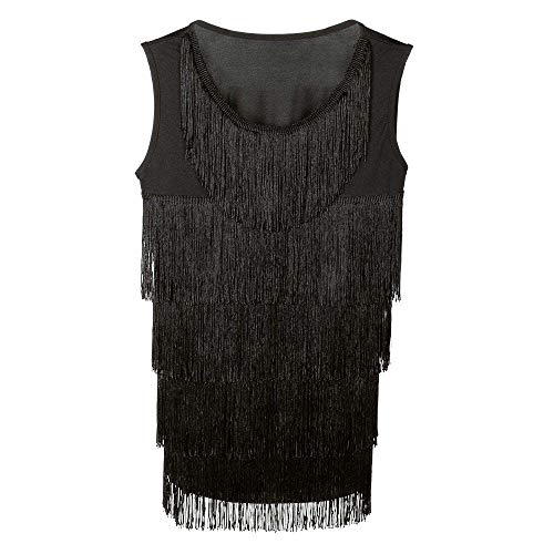 boland-costumes-charleston-top-damen-40-42-schwarz-fransen image 5