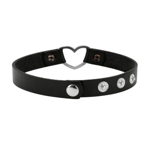 boland-herz-choker-halskette-mit-anh-nger-schwarz image 6