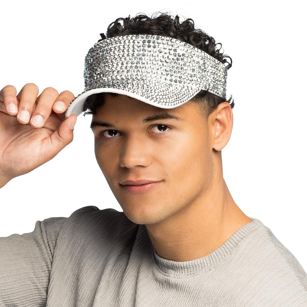 boland-glam-sonnenblende-cap-silber-90er image 3