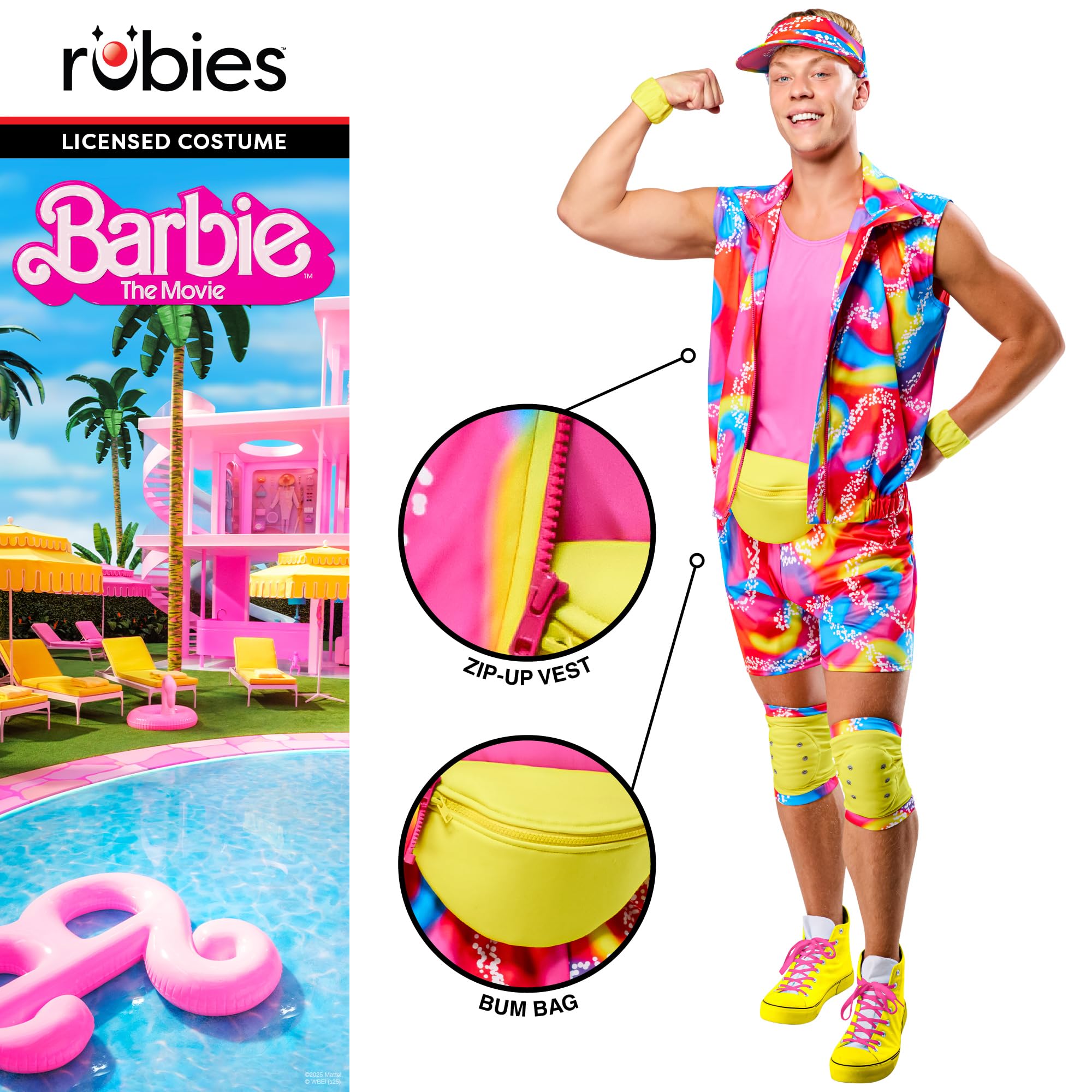rubie-s-deluxe-barbie-rollerskate-ken-kost-m-m-f-r-erwachsene image 5