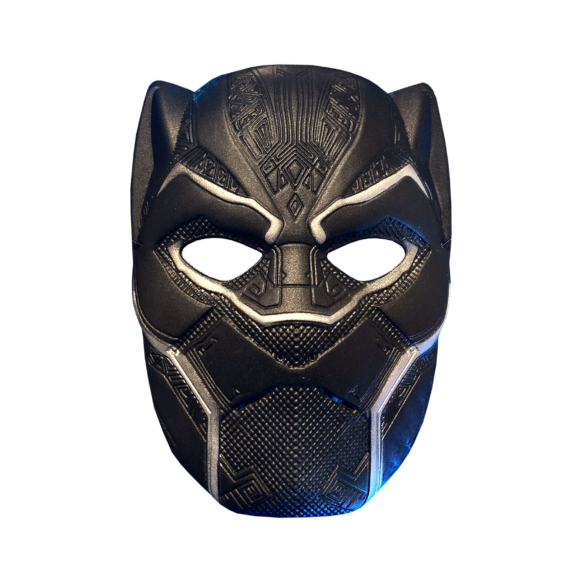 rubies-black-panther-shallow-maske-plastik-schwarz image 1