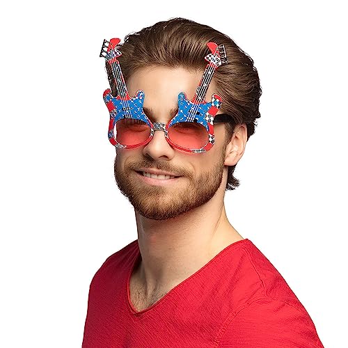 boland-usa-gitarre-partybrille-rot-stars-and-stripes image 8