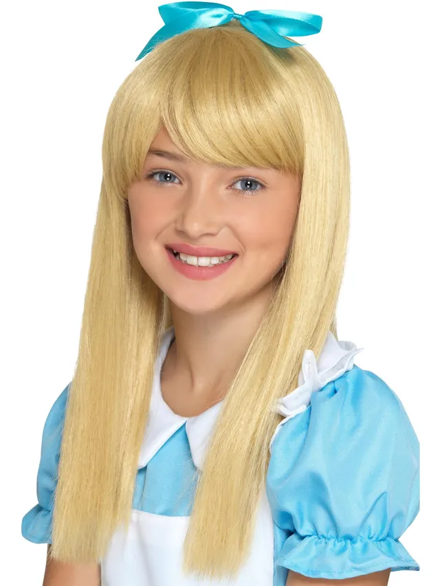 Smiffys Fever Wonderland Princess Perücke Blond Kinder