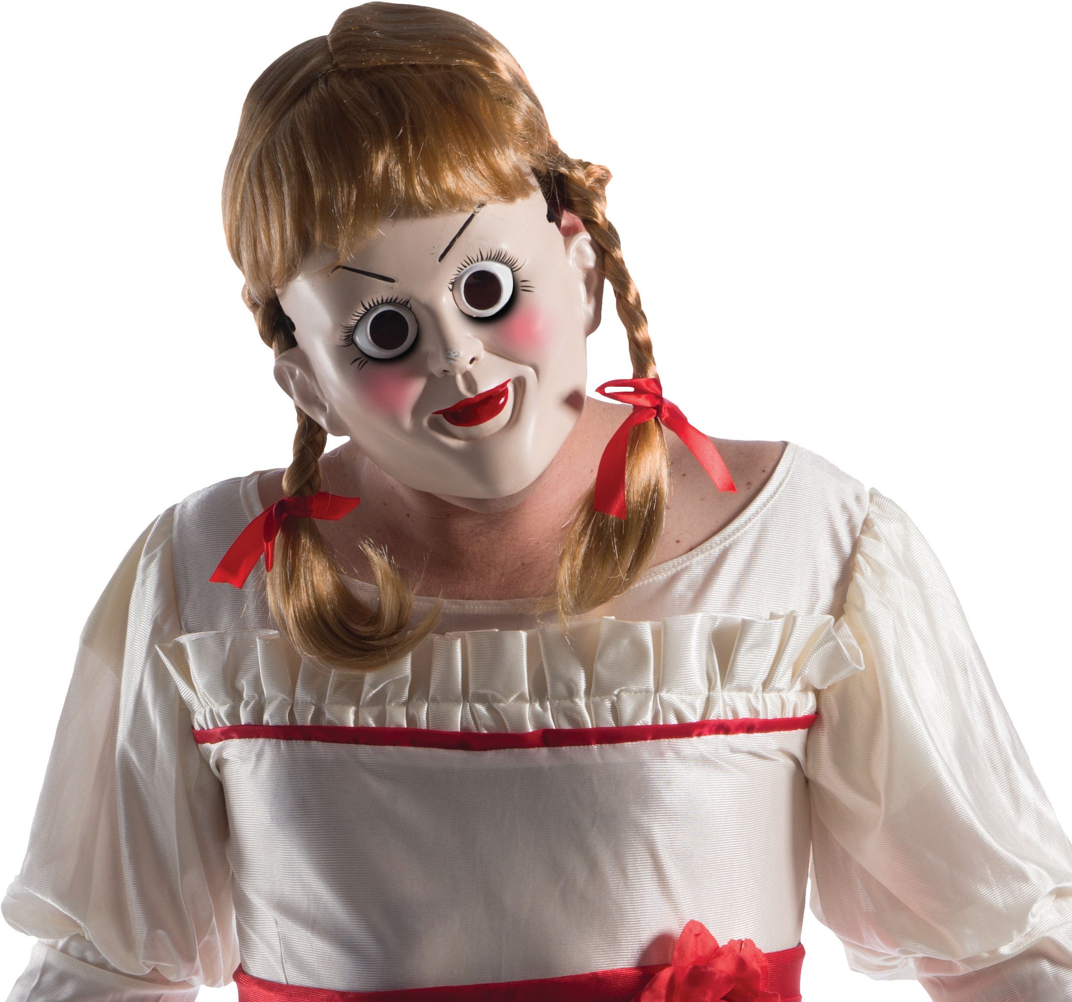 rubies-annabelle-maske-mit-per-cke-z-pfe-erwachsene image 1