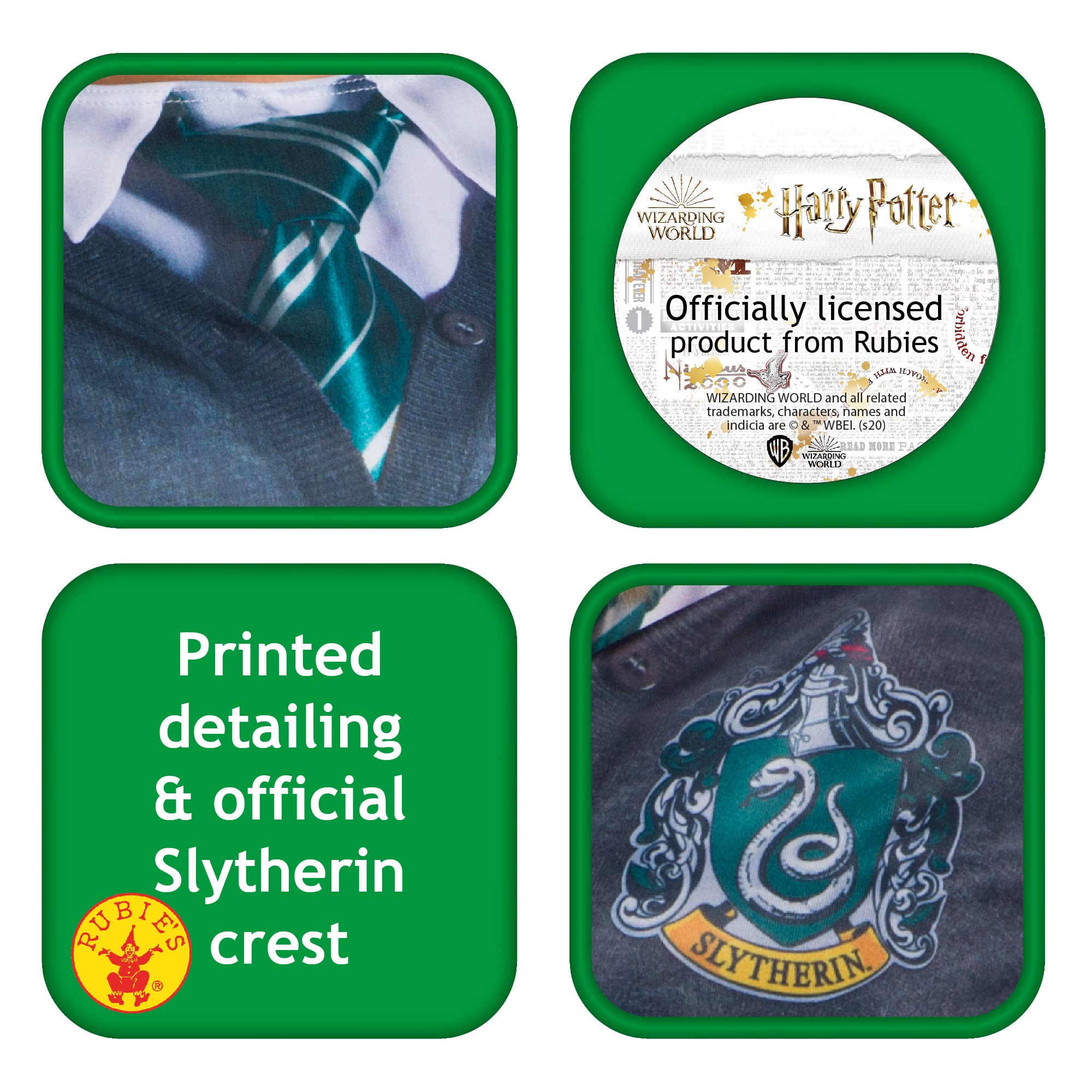 rubie-s-deluxe-harry-potter-slytherin-kost-m-damen-s image 2