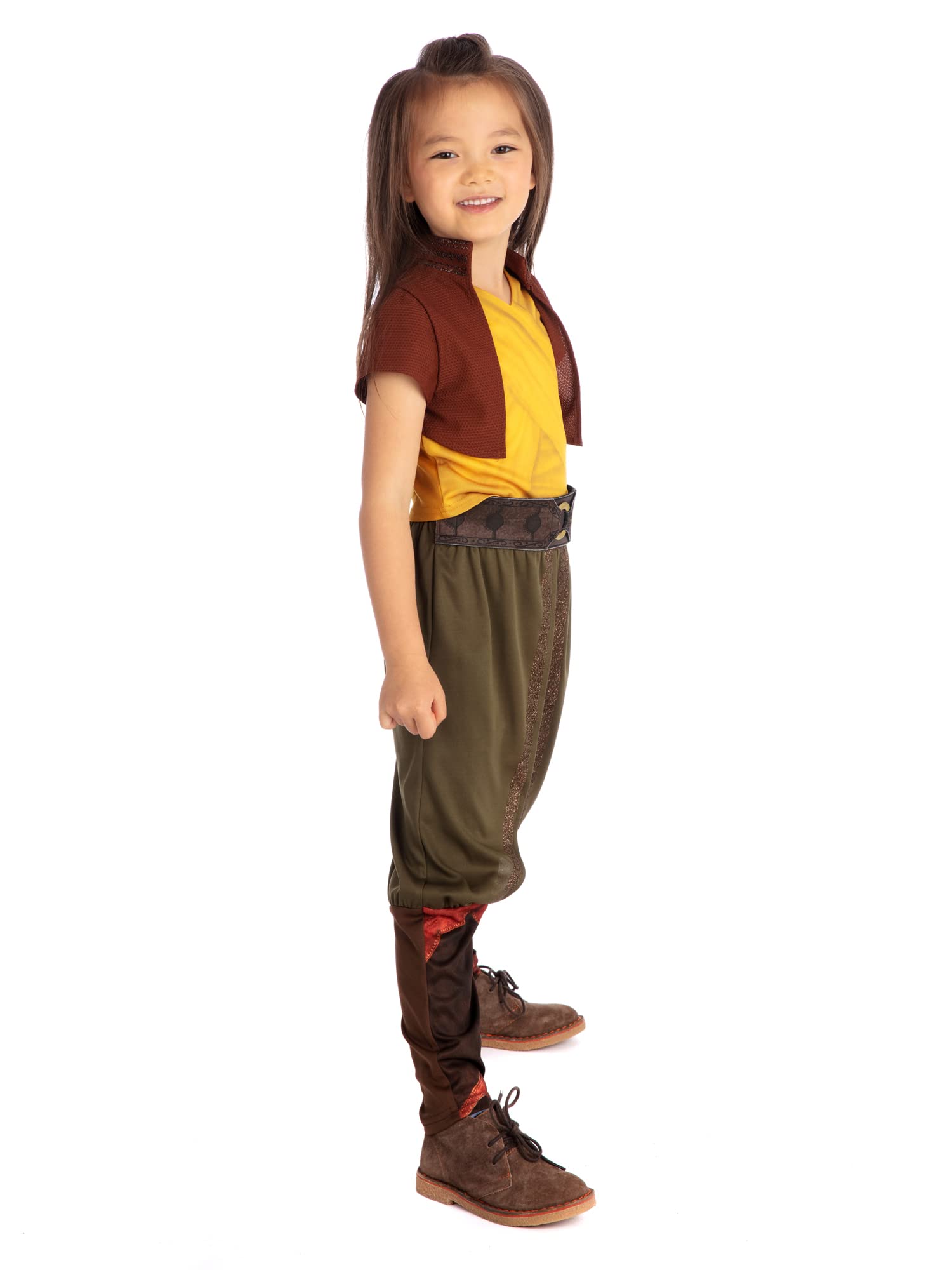 rubie-s-deluxe-disney-raya-kostuem-maedchen-7-8-jahre-kleid image 3