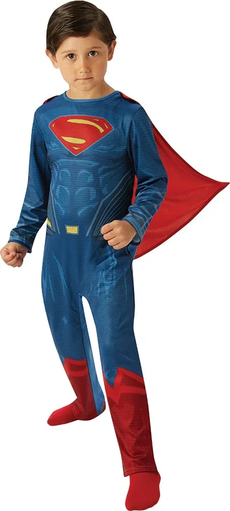 rubies-superman-justice-league-kost-m-overall-cape-blau-rot image 1