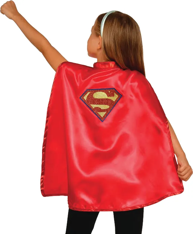 rubies-supergirl-cape-stirnband-kost-mset-rot image 1