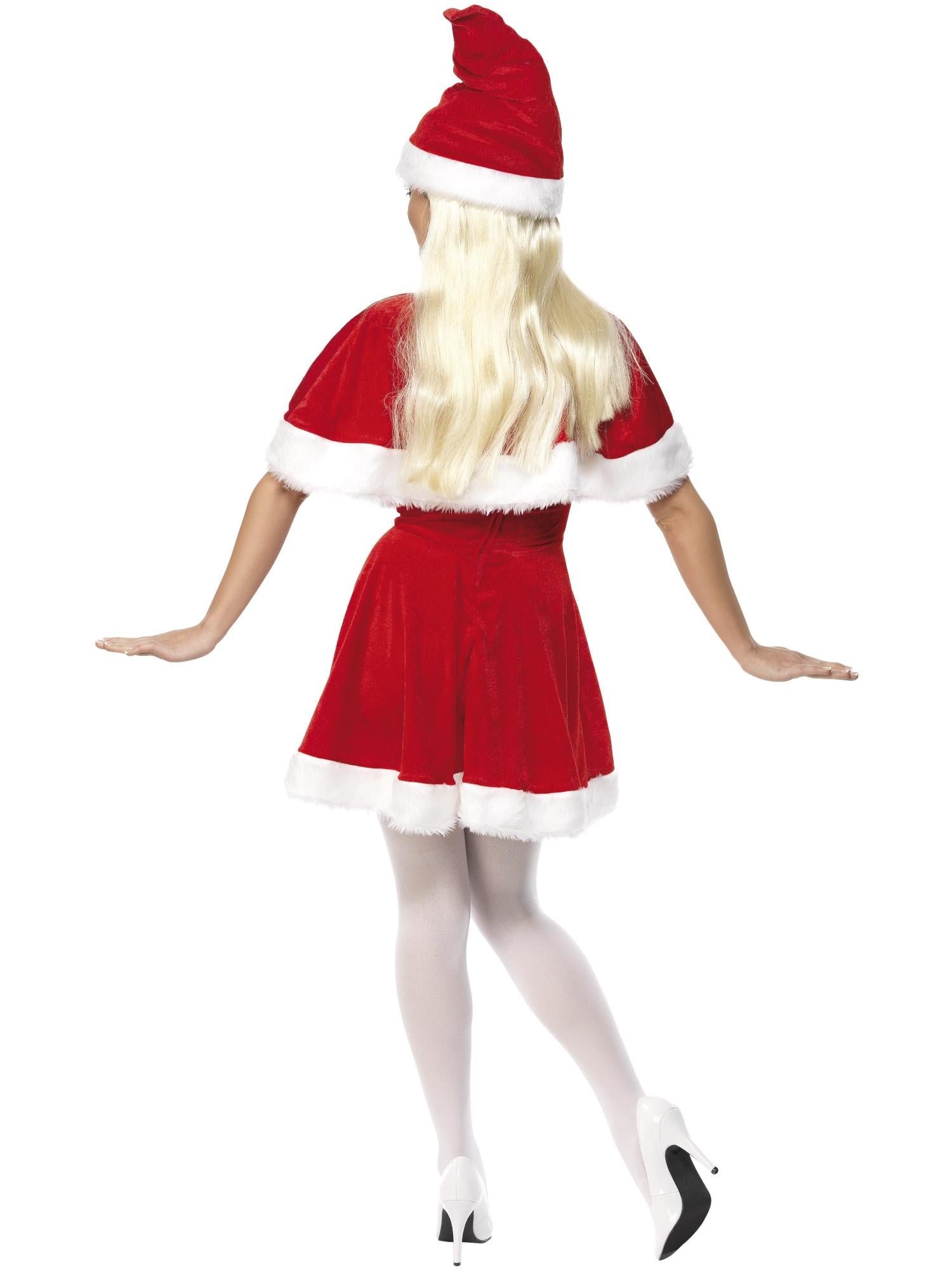 smiffys-fever-miss-santa-kost-m-rot-mit-cape-s-l image 2