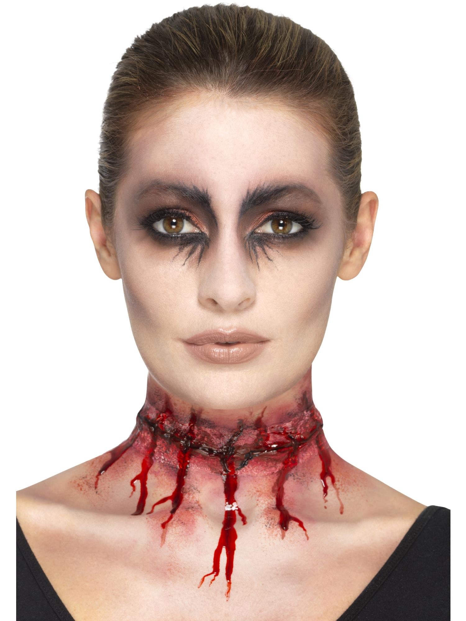 smiffys-makeup-fx-latex-narbe-gen-ht-hals-rot image 5