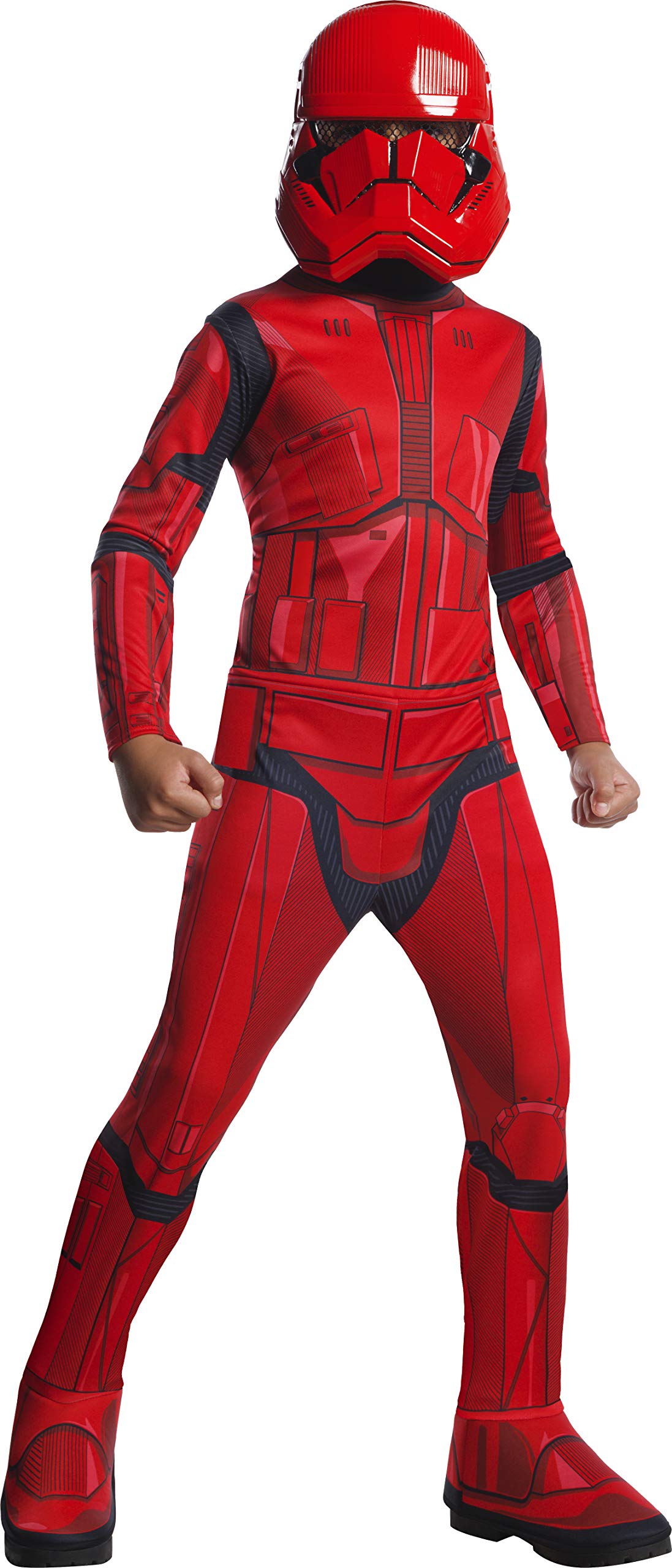 rubie-s-deluxe-red-stormtrooper-kost-m-kinder-m-mit-halbmaske image 2