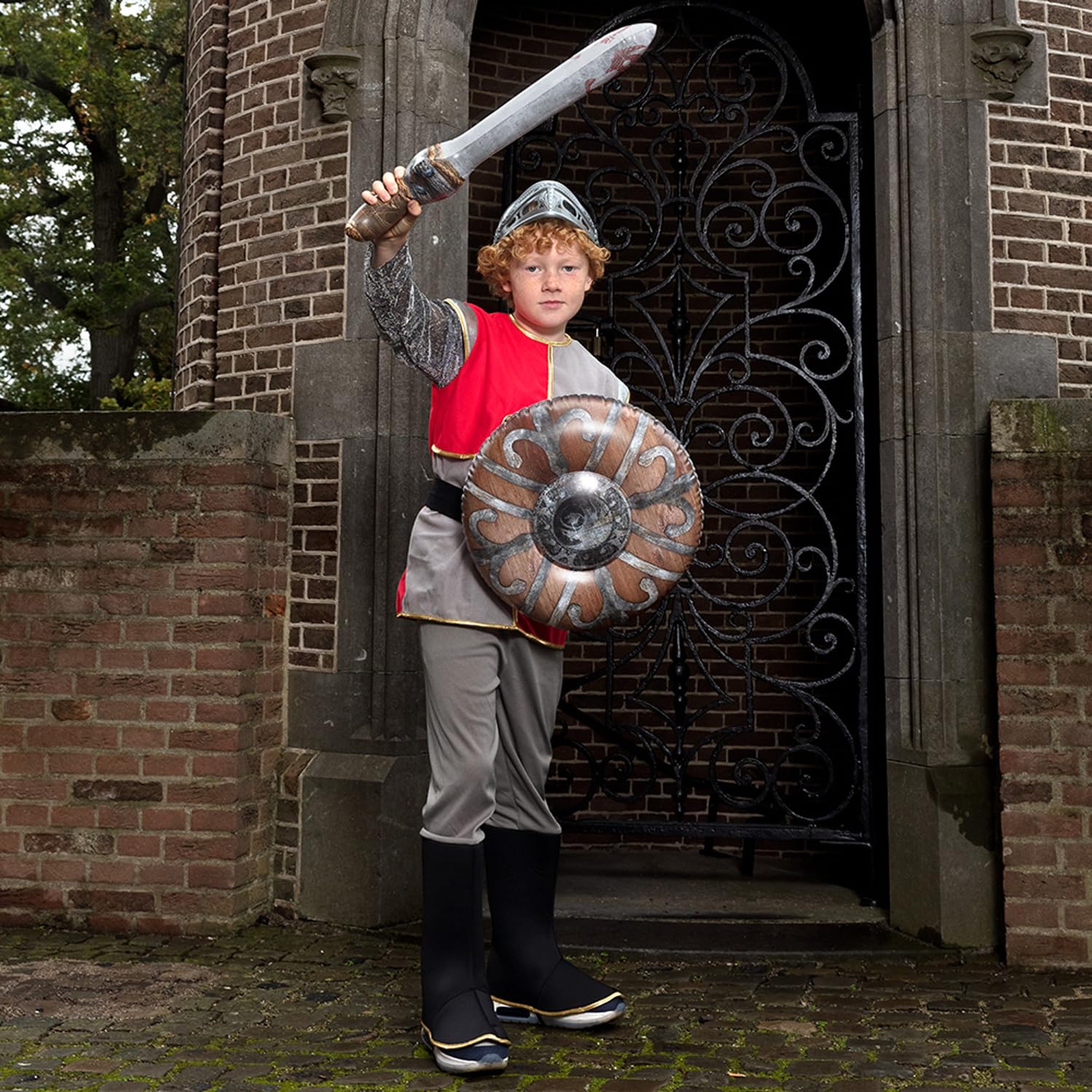 boland-headwear-ritterhelm-kinder-44033-grau-kunststoff image 4