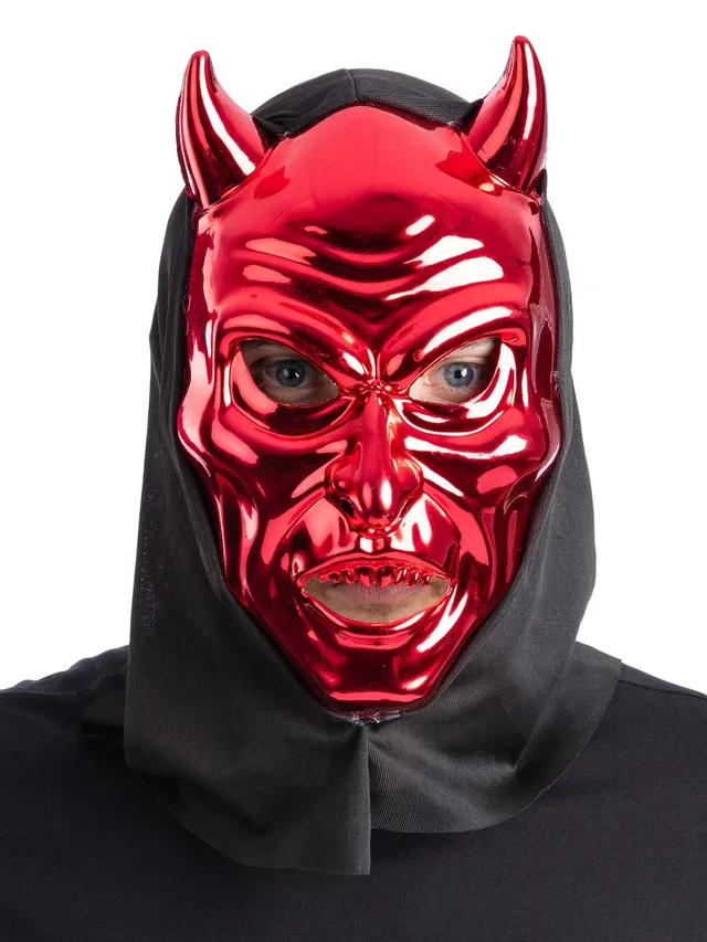 smiffys-fever-red-devil-maske-rot-kapuze-teufelsmaske image 1