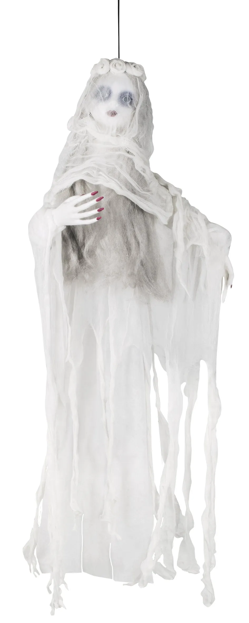 boland-headwear-deko-figur-verschleierter-geist-halloween image 1