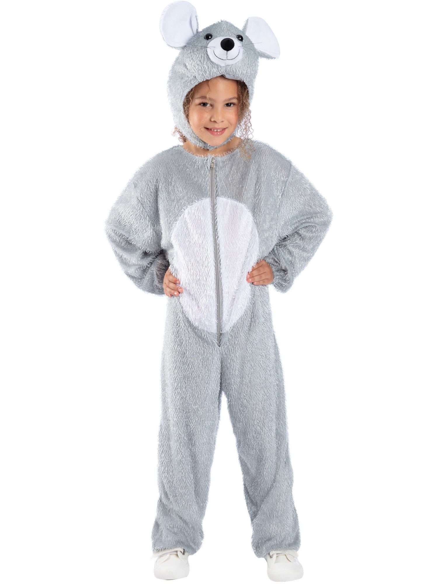 smiffys-fever-maus-kost-m-kinder-grau-s-4-6-jahre image 1
