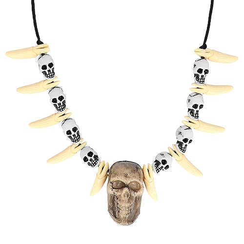 boland-halskette-totenkopf-zahn-horror-erwachsene image 7