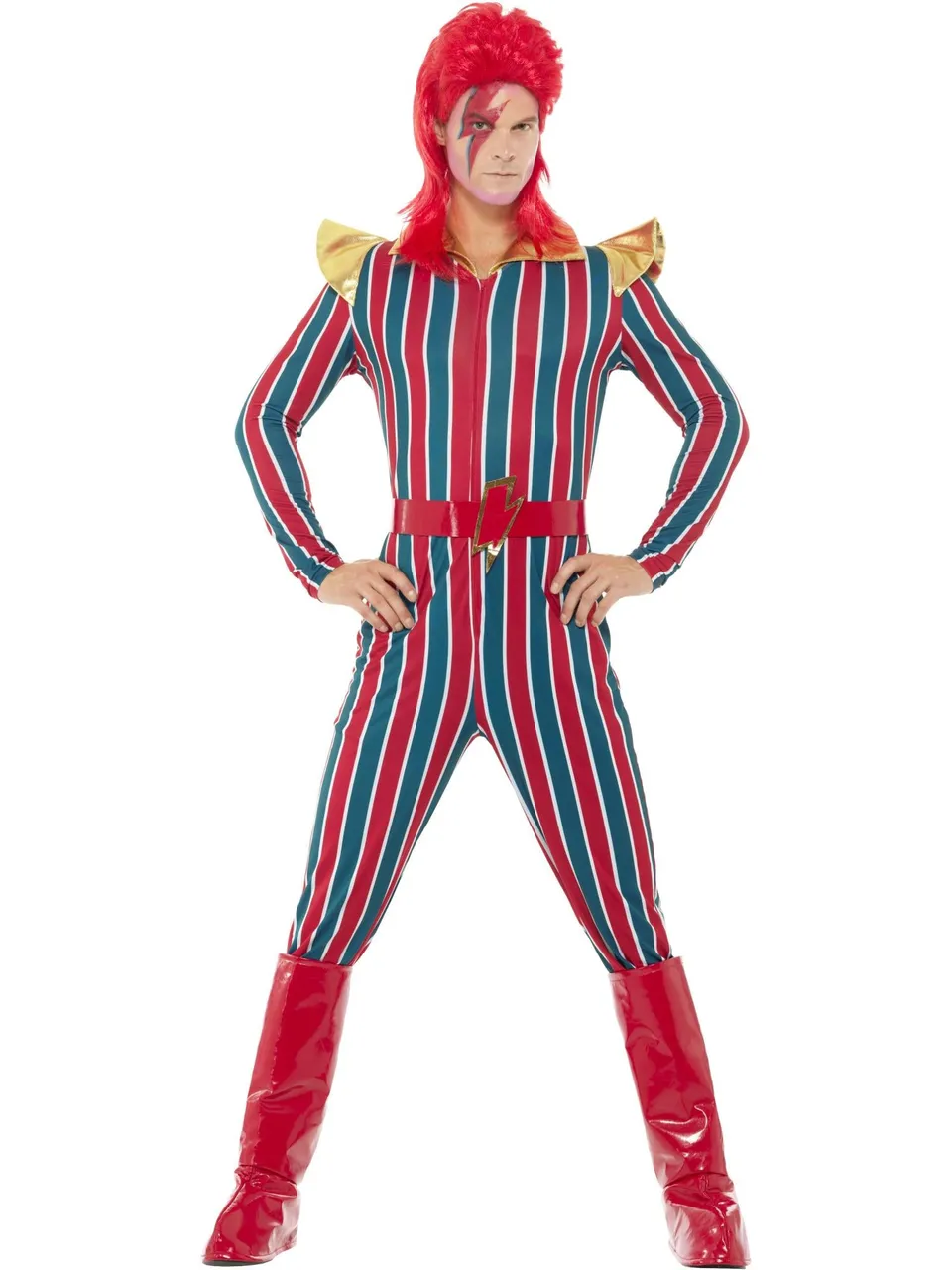 smiffys-fever-space-superstar-kost-m-herren-jumpsuit-bunt image 1